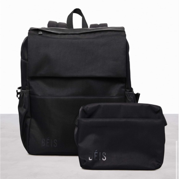 BEIS Accessories Beis Ultimate Diaper Backpack Black Poshmark